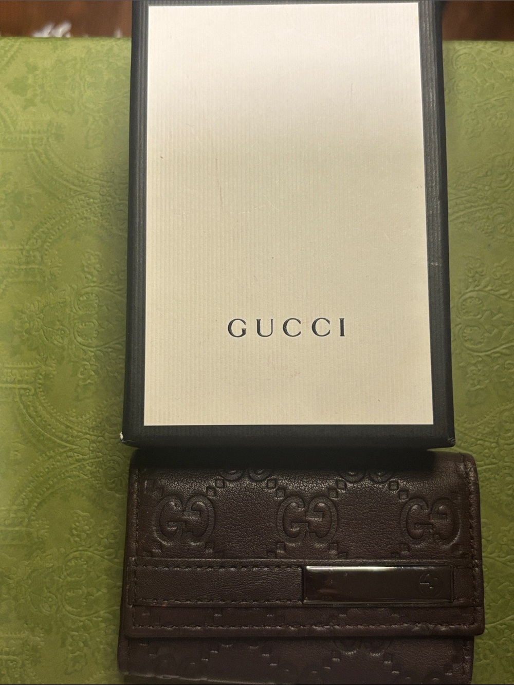 Gucci Brown Leather Key Case EUC! - Picture 11 of 12